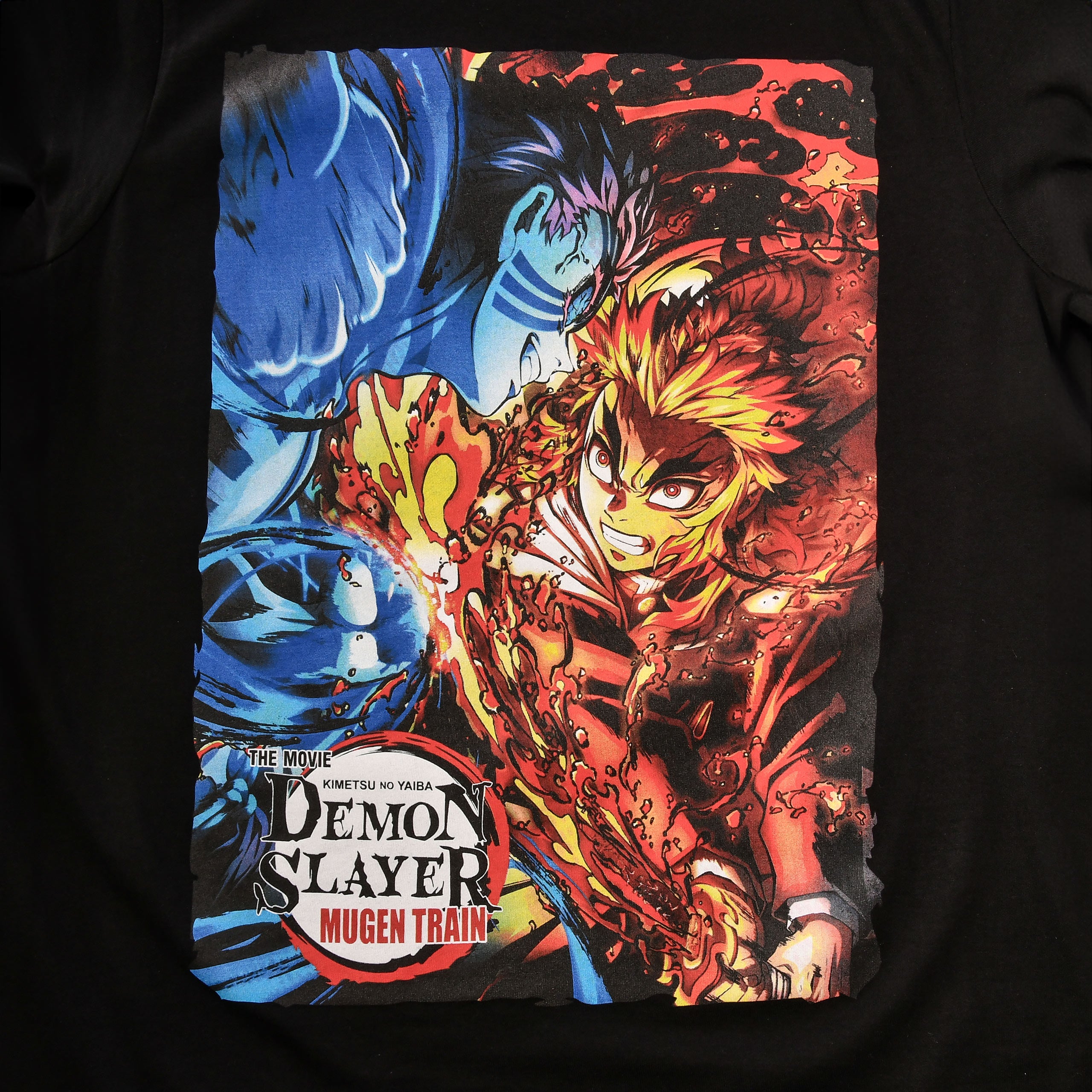 Immagine del prodotto Demon Slayer - T-shirt nera Akaza vs. Rengoku