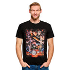 Immagine del prodotto Demon Slayer - T-shirt dei personaggi nera