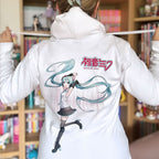 Image produit Hatsune Miku Sweat à capuche blanc