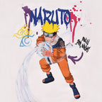 Image produit Naruto - Sweat à capuche Graffiti blanc