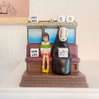 Image produit Le voyage de Chihiro - Sans visage & Chihiro Calendrier annuel 3D