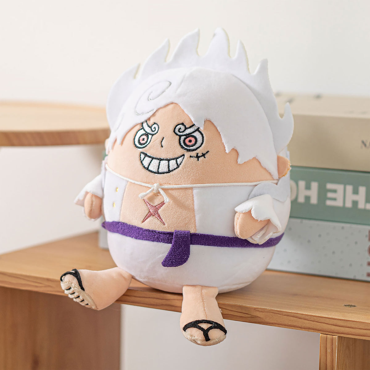 Produktbild One Piece: Gear 5 - Monkey D. Luffy Plüsch Figur SD Version