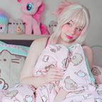 Image produit Pusheen - Linge de lit réversible avec effet Glow in the Dark