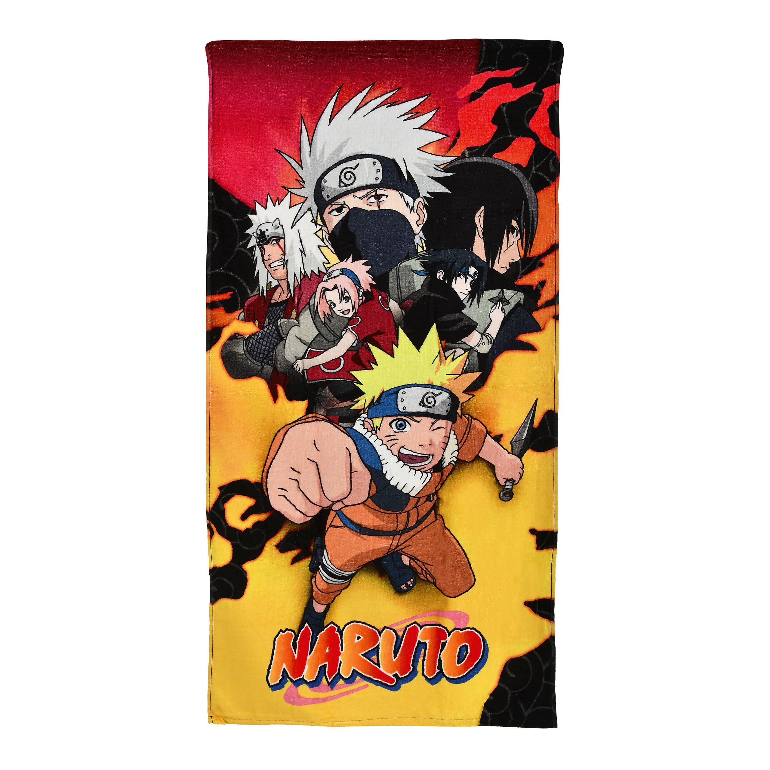 Image produit Naruto Shippuden - Serviette de plage Fight