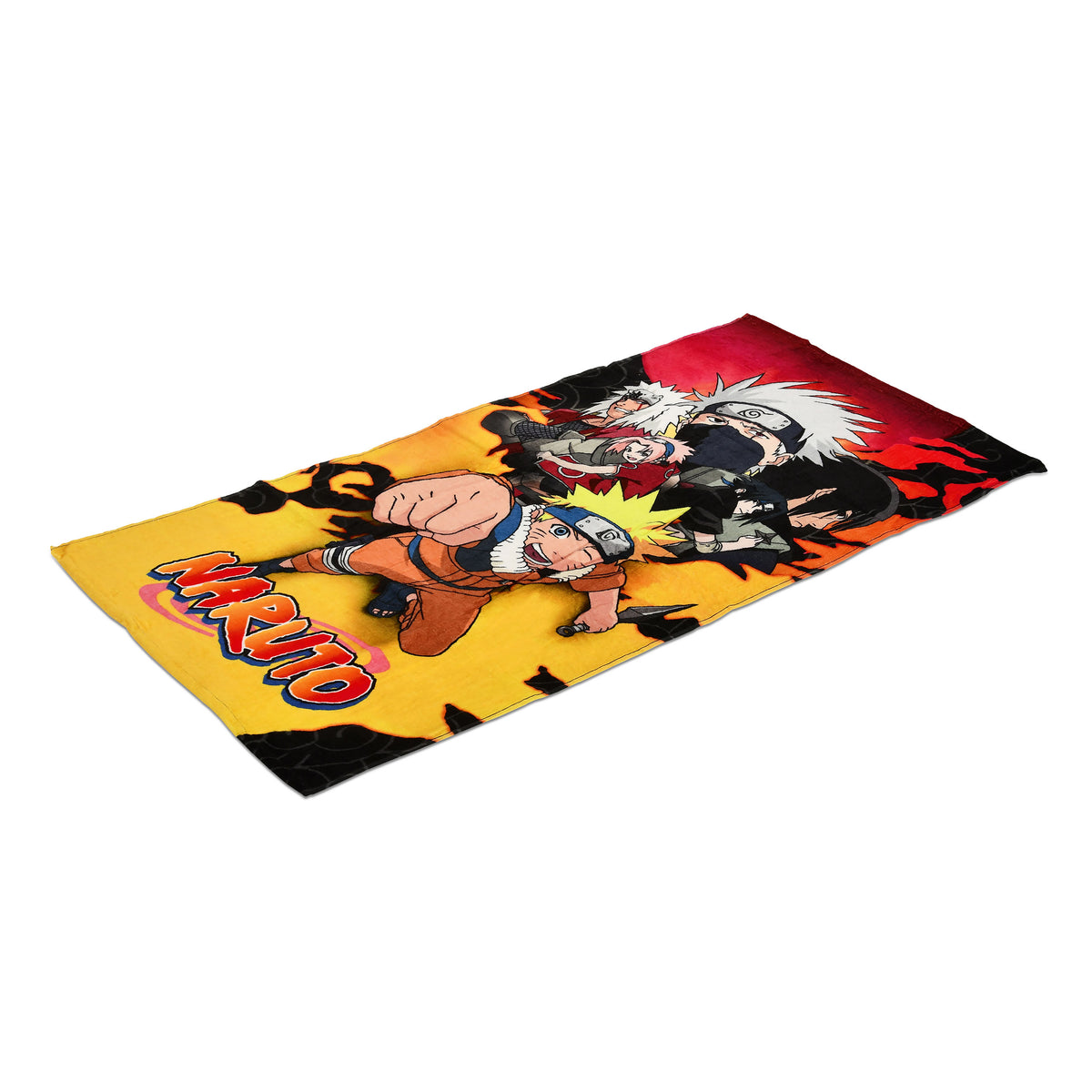 Image produit Naruto Shippuden - Serviette de plage Fight