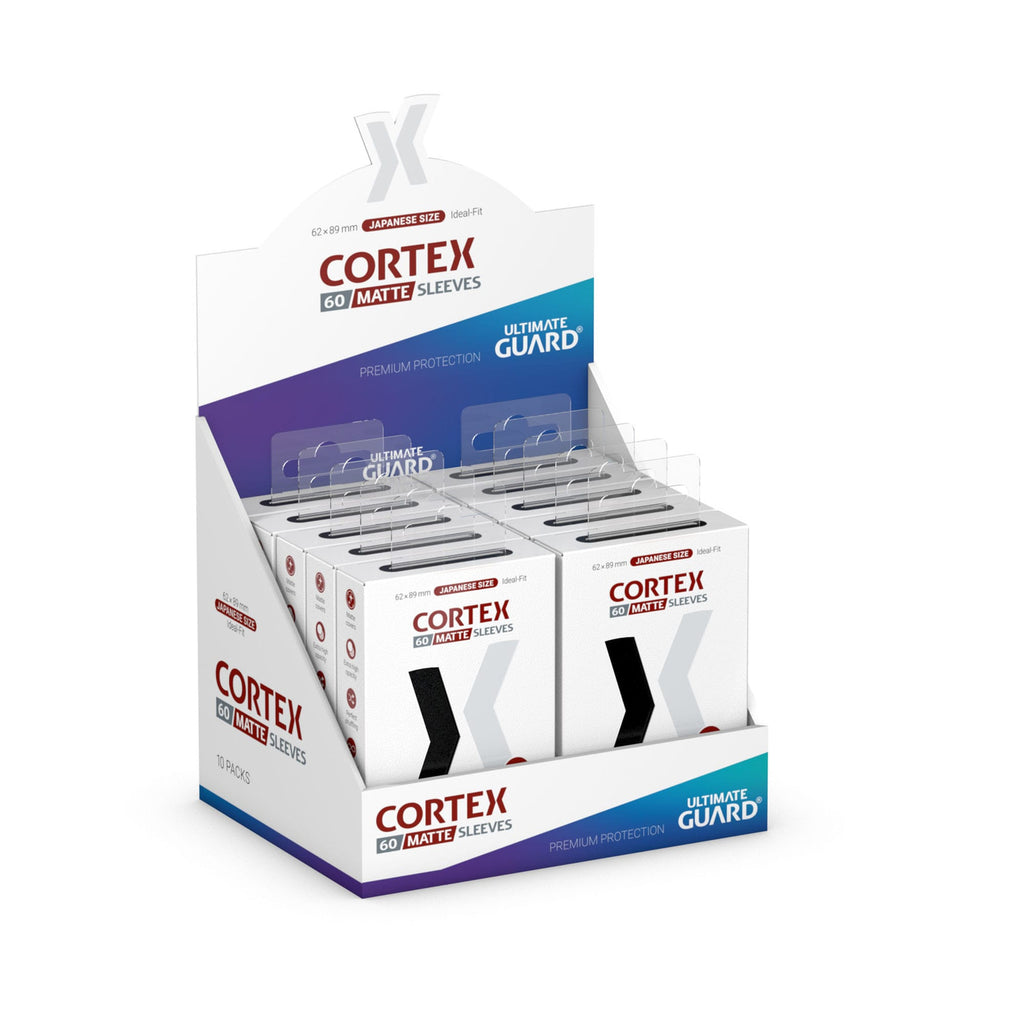 Immagine del prodotto Bustine protettive Cortex nero opaco set da 60 Ultimate Guard, formato giapponese per TCG