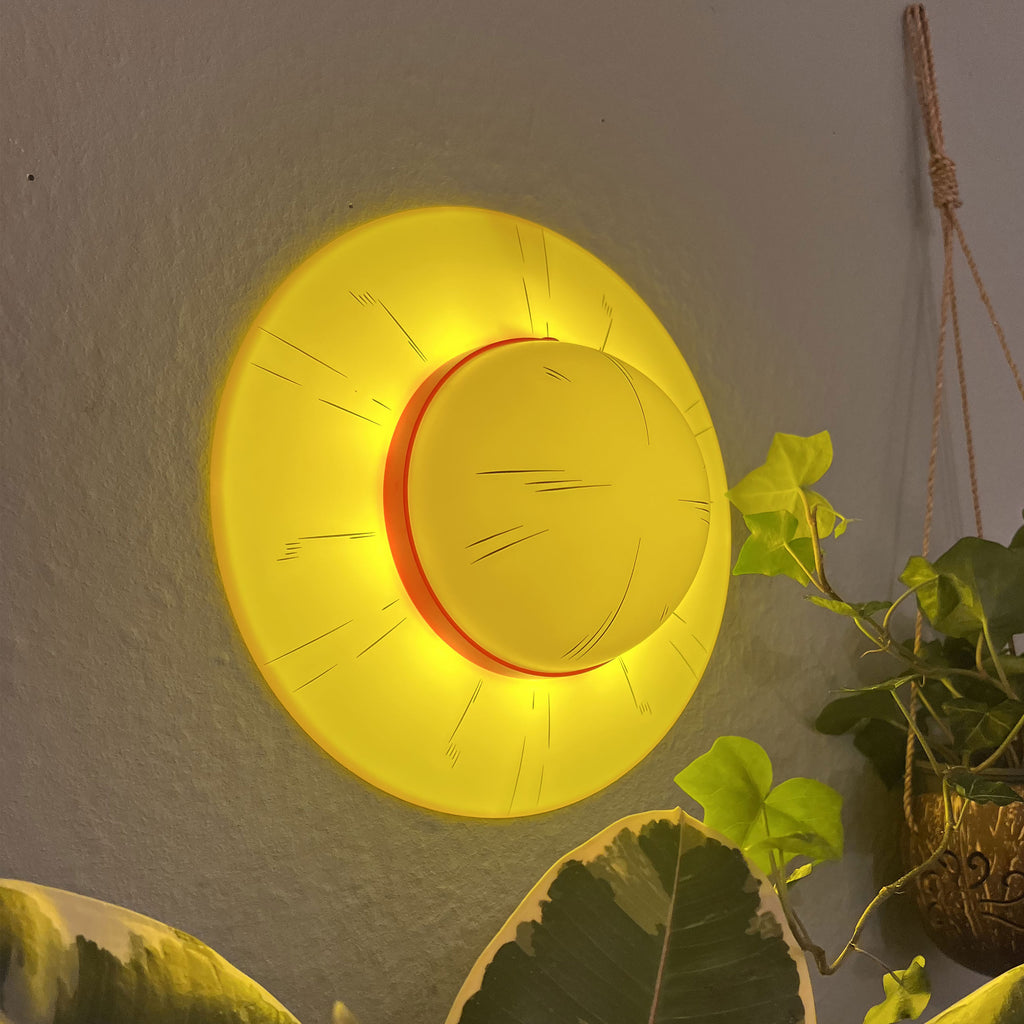 Produktbild One Piece - Luffy Strohhut Lampe