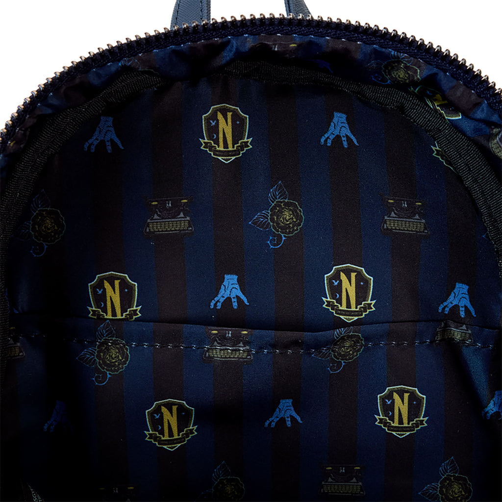 Immagine del prodotto Wednesday - Nevermore Academy Zaino Mini Glow in the Dark