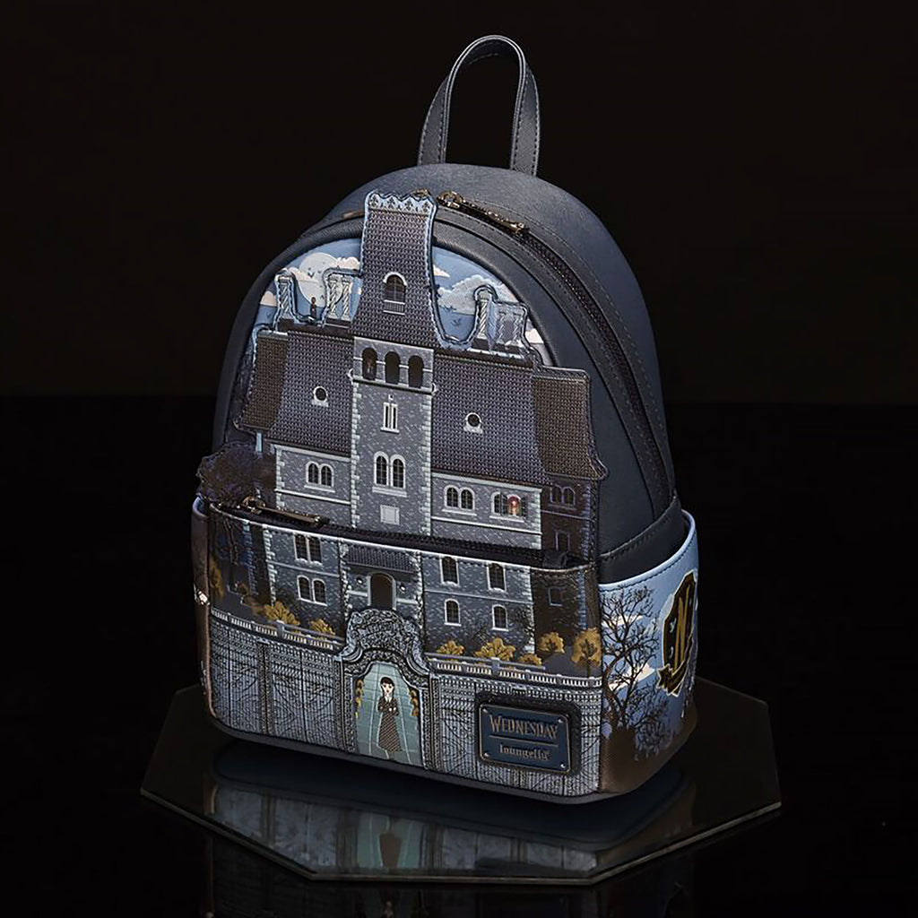 Immagine del prodotto Wednesday - Nevermore Academy Zaino Mini Glow in the Dark