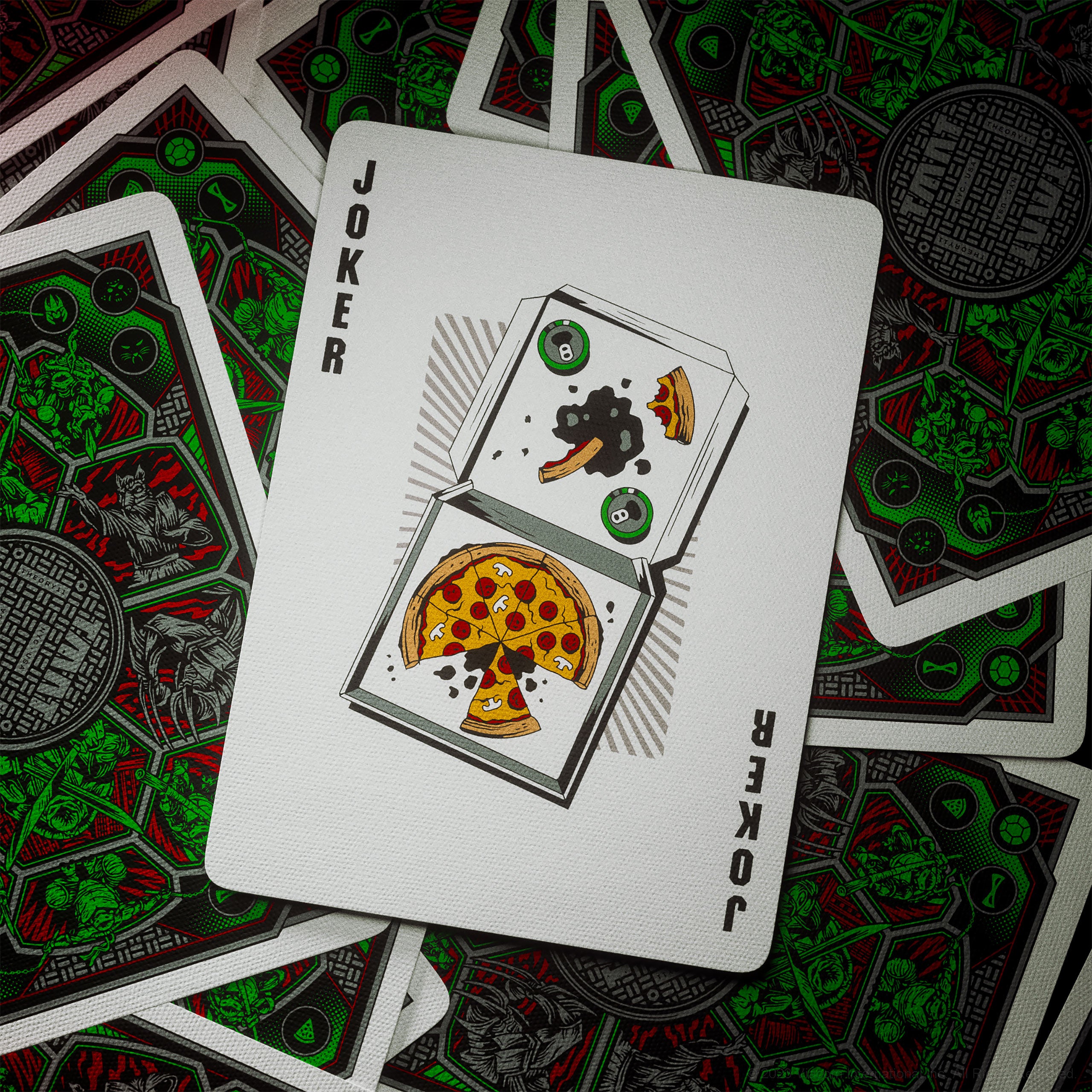 Produktbild Teenage Mutant Ninja Turtles - Kartenspiel