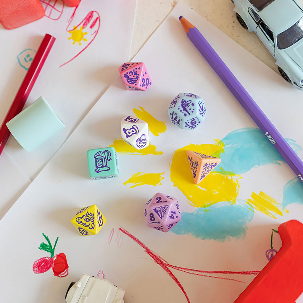 Produktbild Little Berry My Very First RPG Würfel Set 7tlg