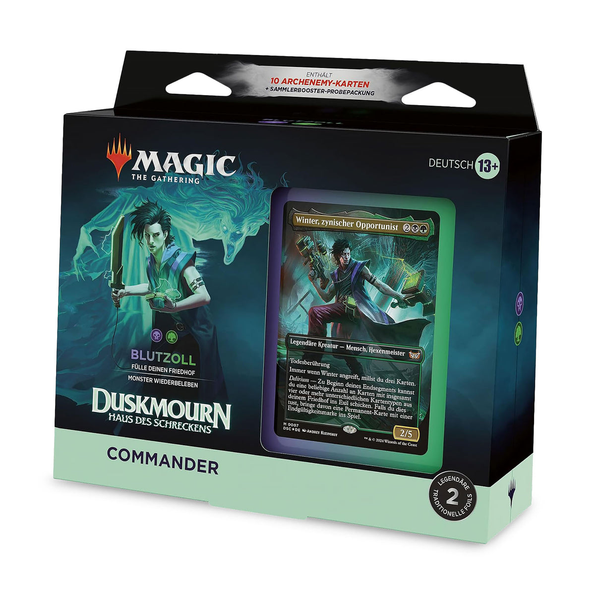 Immagine del prodotto Duskmourn: Casa degli Orrori Mazzo Comandante Tributo di Sangue - Magic The Gathering