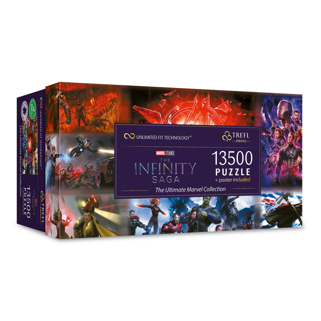 Image produit Marvel - Collection de puzzles avec poster