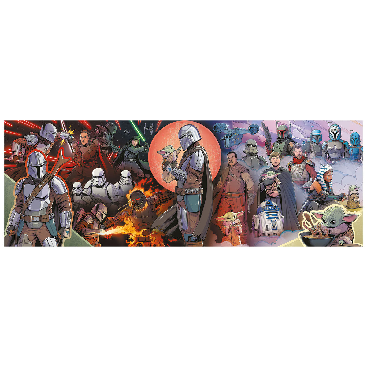 Immagine del prodotto Puzzle Mandaloriano con Grogu - Star Wars The Mandalorian