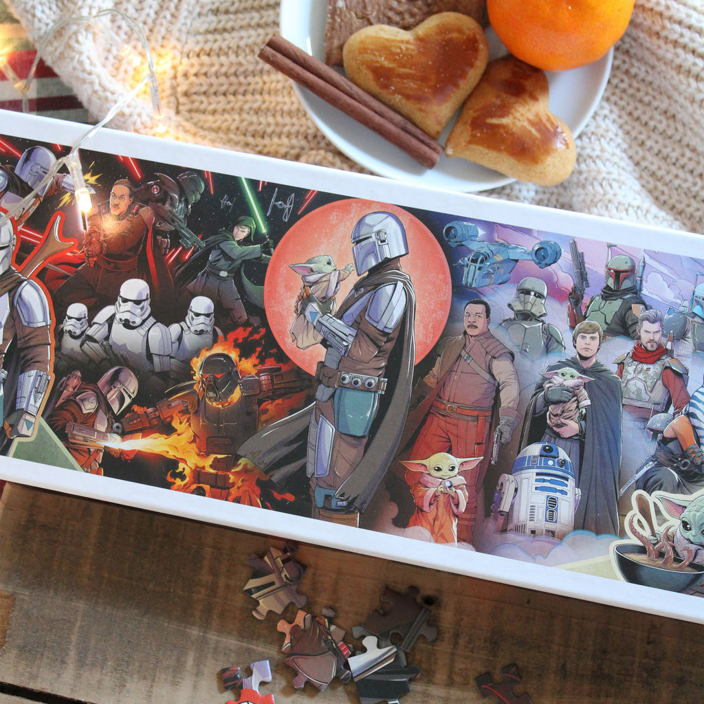 Immagine del prodotto Puzzle Mandaloriano con Grogu - Star Wars The Mandalorian