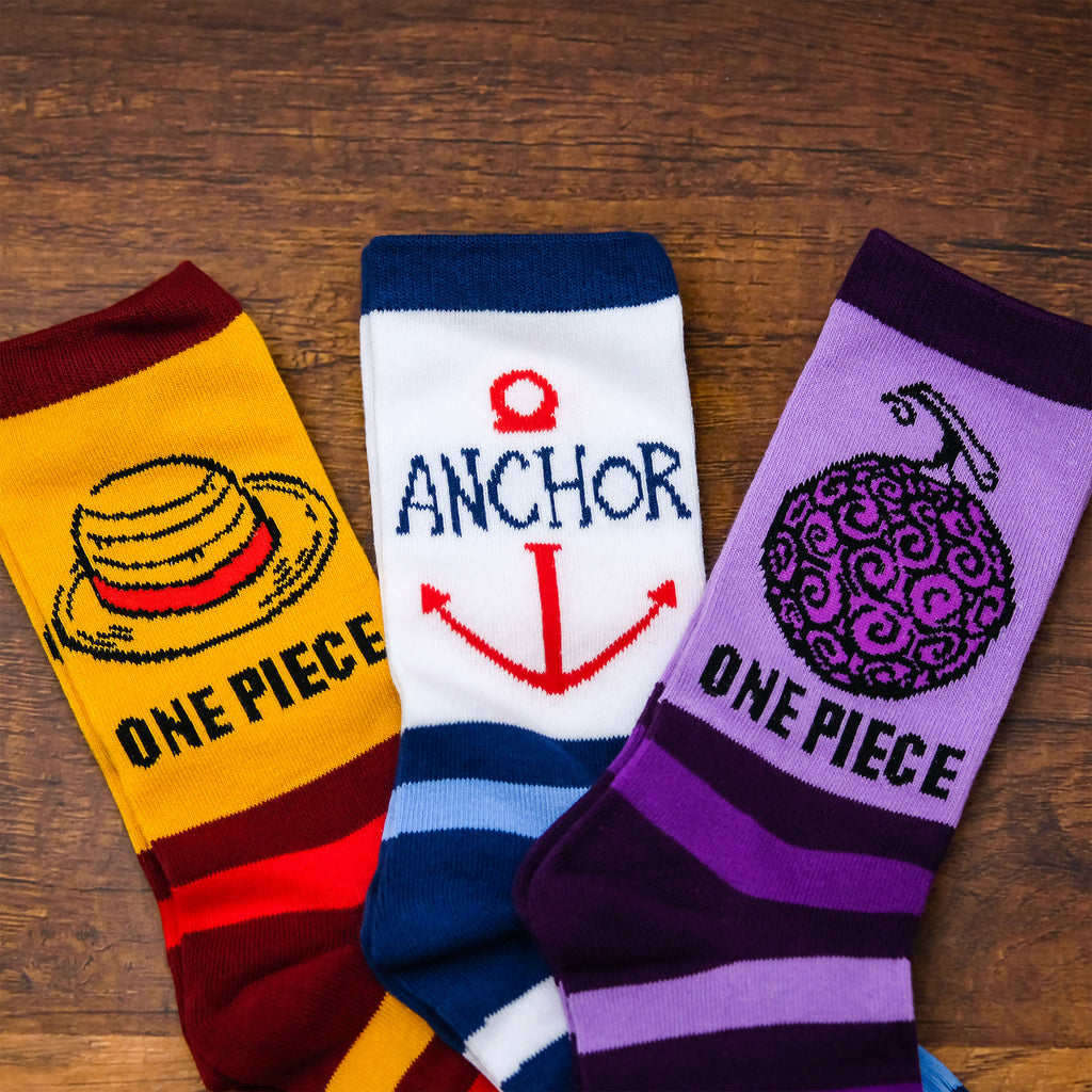 Produktbild One Piece Socken 3er Set in Geschenkbox