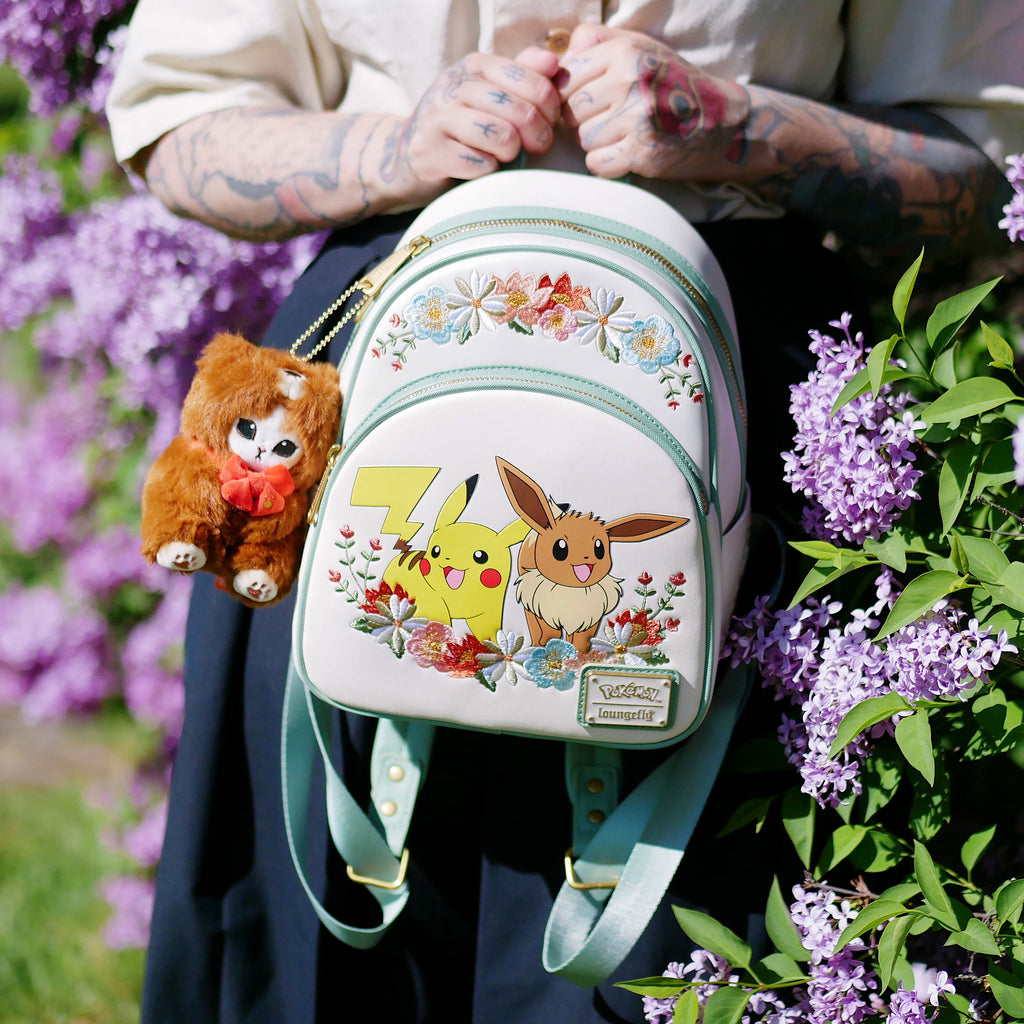 Immagine del prodotto Pokemon - Mini Zaino Floreale Pikachu ed Eevee