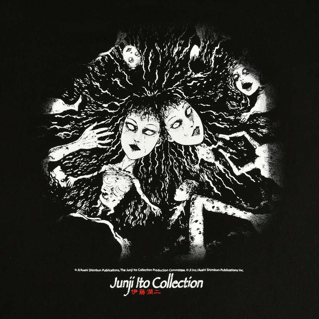 Immagine del prodotto Junji Ito - T-shirt nera Crawling
