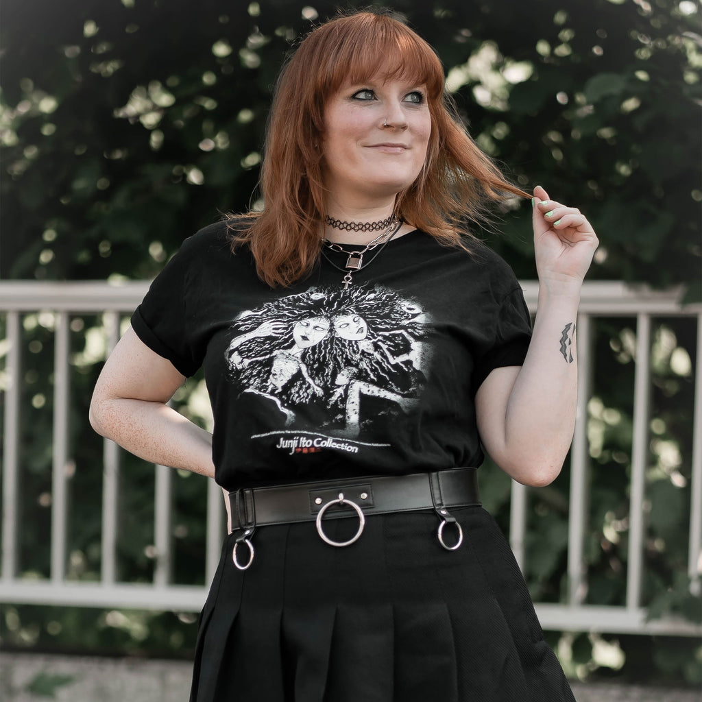 Immagine del prodotto Junji Ito - T-shirt nera Crawling