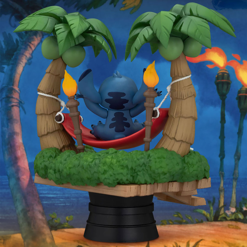 Produktbild Stitch in Hängematte D-Stage Diorama - Lilo & Stitch