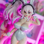 Produktbild Super Sonico - BiCute Bunnies Figur Pearl White Version