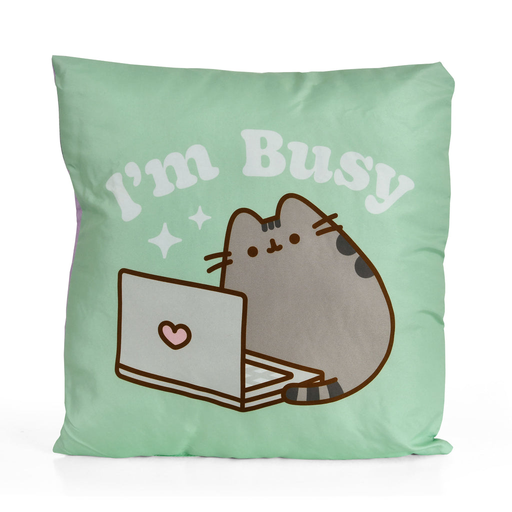Image produit Pusheen - Bonjour je suis occupé Coussin