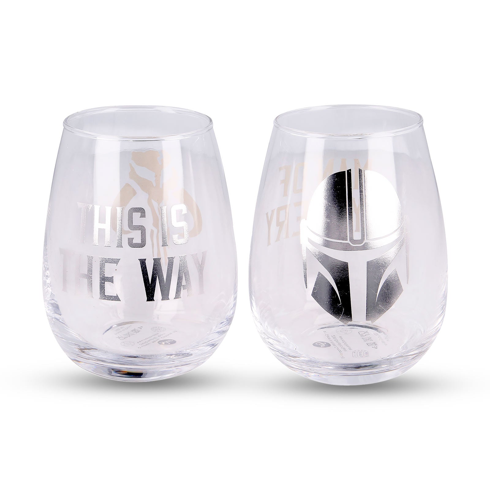 Image produit Mandalorian Lot de 2 verres - Star Wars The Mandalorian