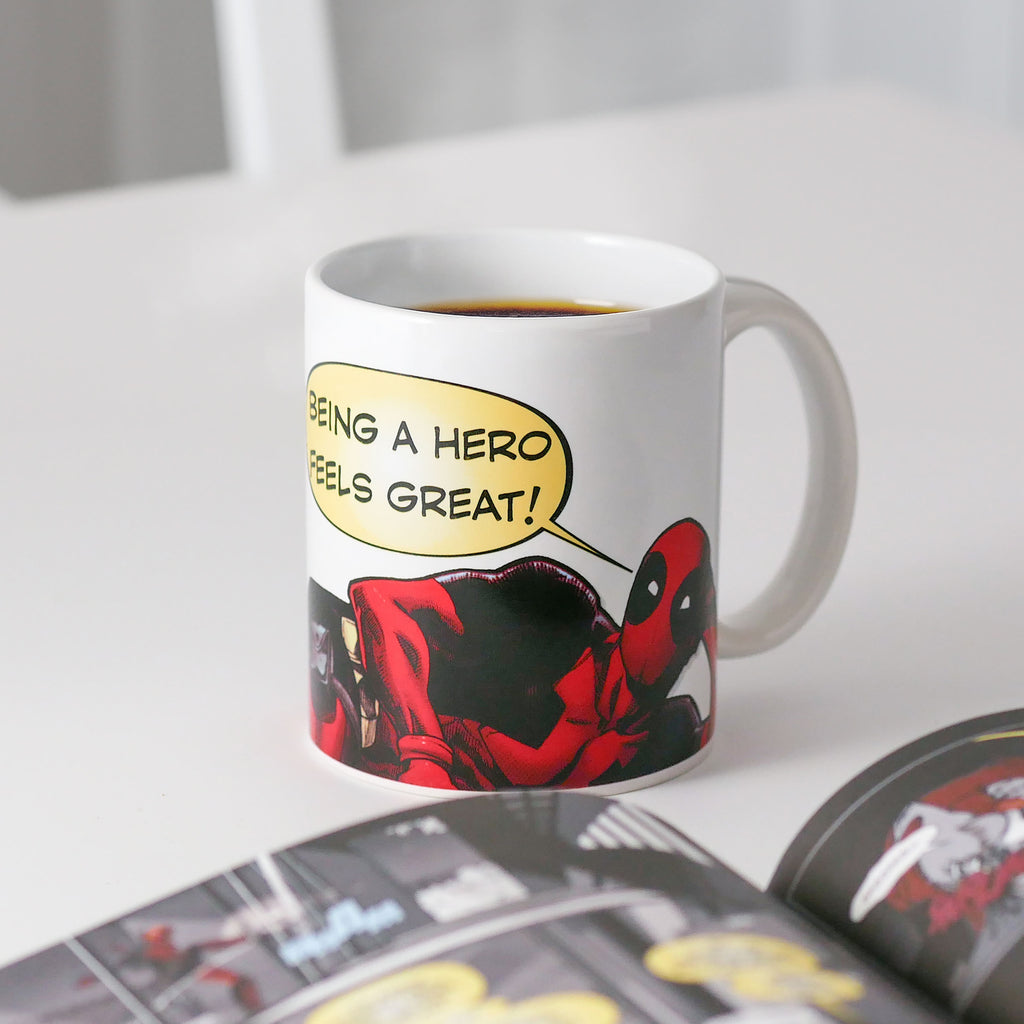 Produktbild Deadpool - Being A Hero Feels Great Tasse