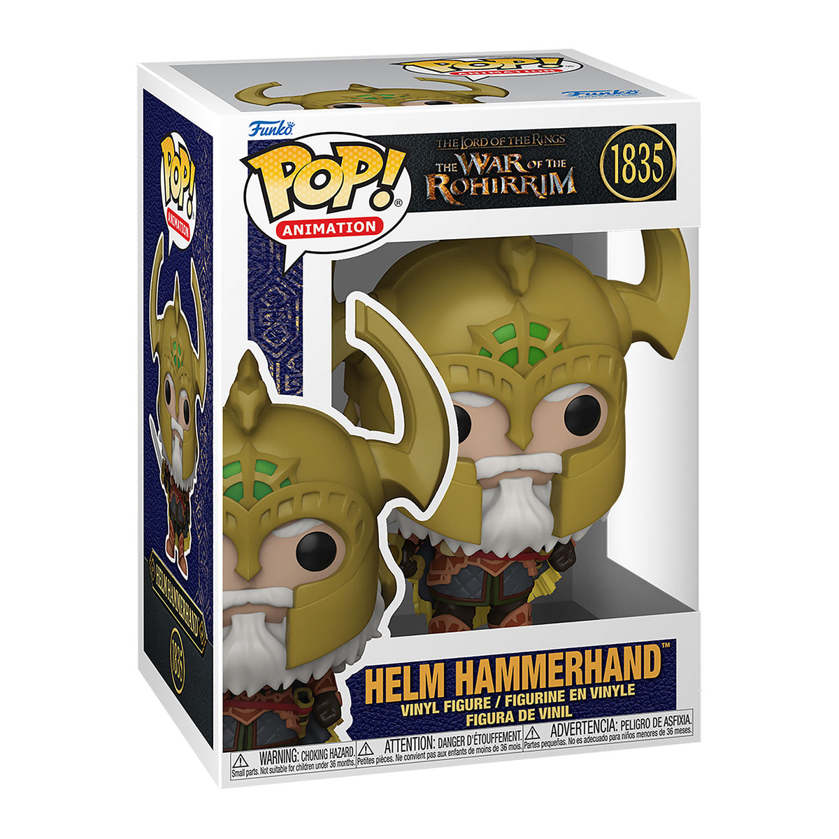 Immagine del prodotto La Battaglia dei Rohirrim Helm Hammerhand Funko Pop Figura - Il Signore degli Anelli