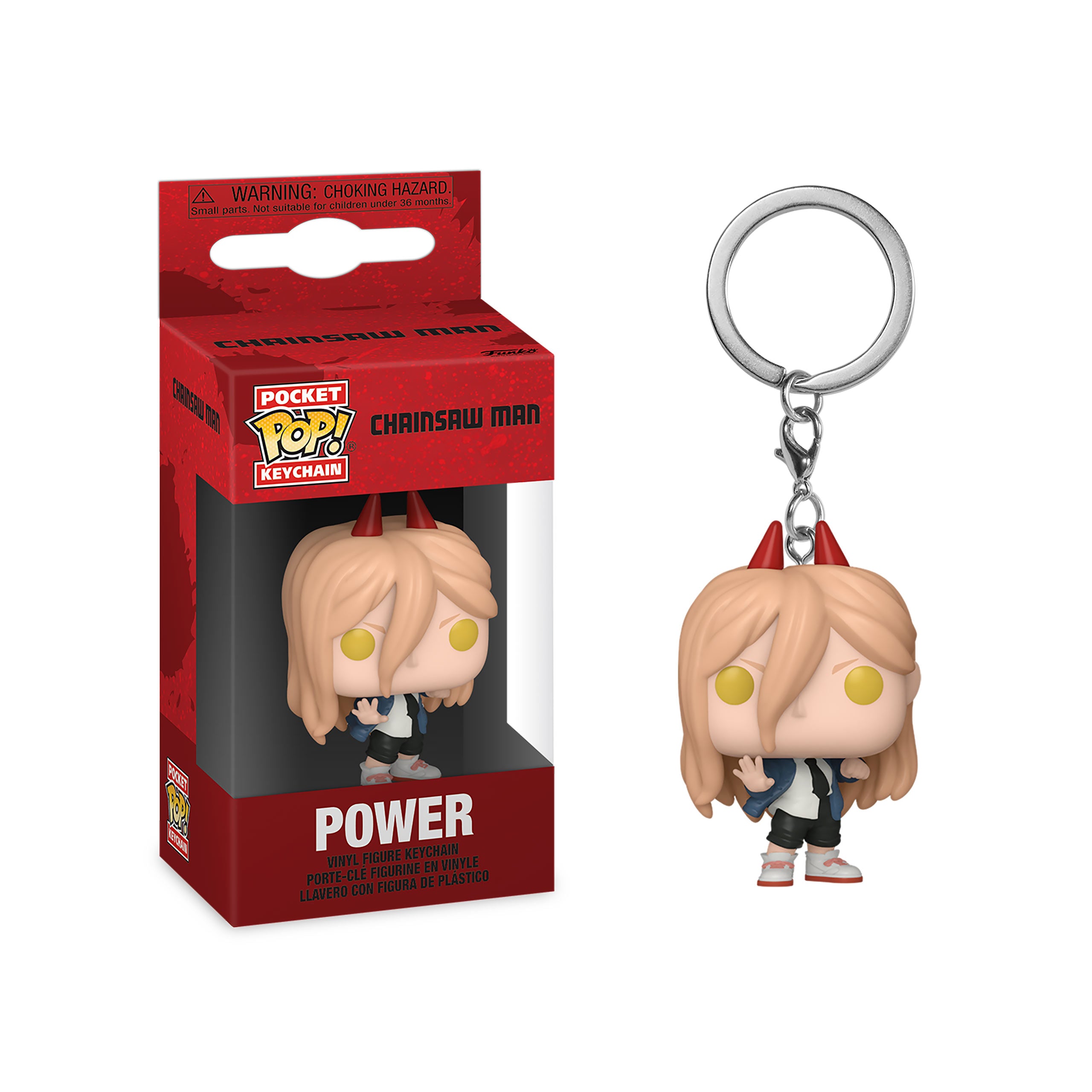 Image produit Chainsaw Man - Porte-clés Funko Pop Power