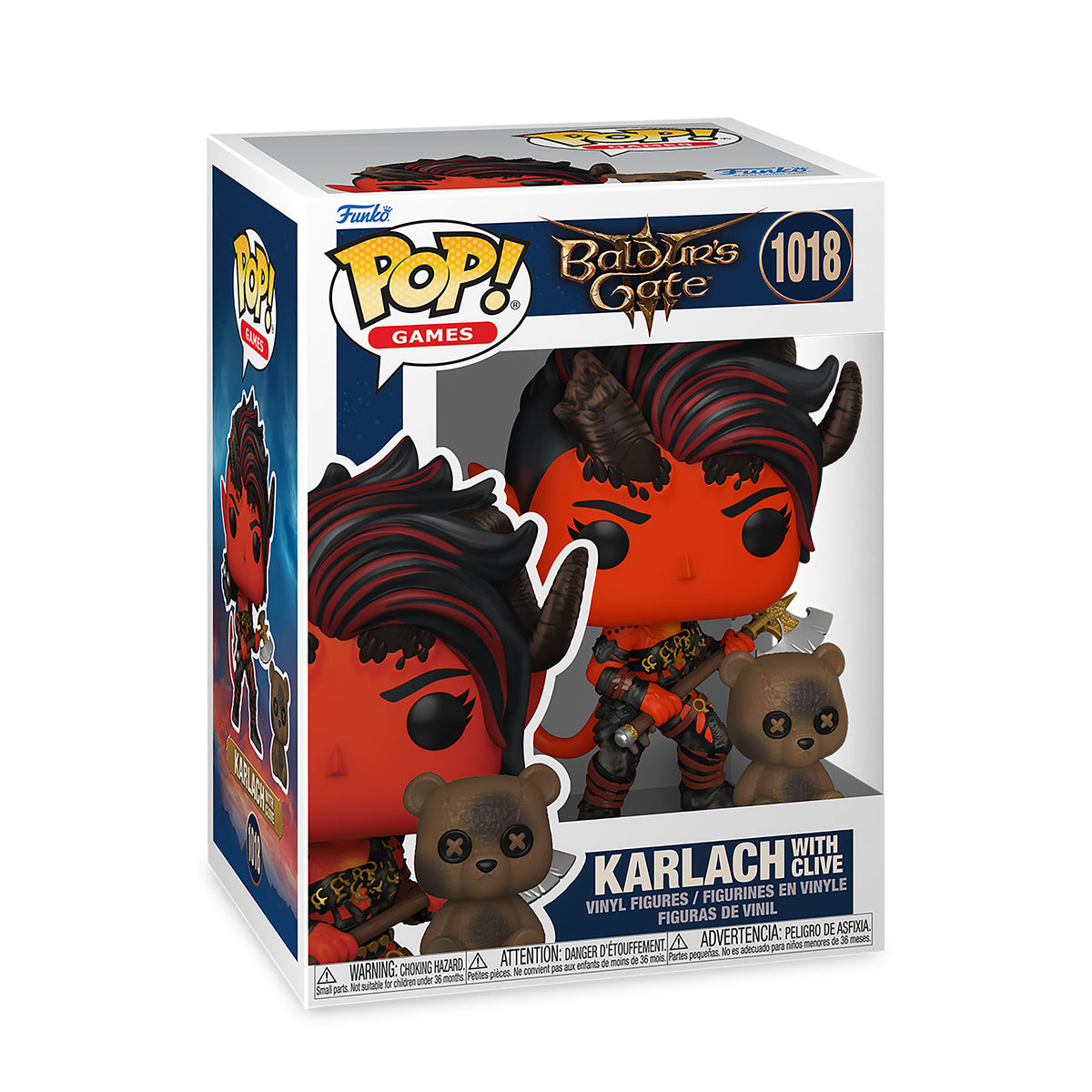 Image produit Baldur's Gate - Karlach avec Clive Figurine Funko Pop