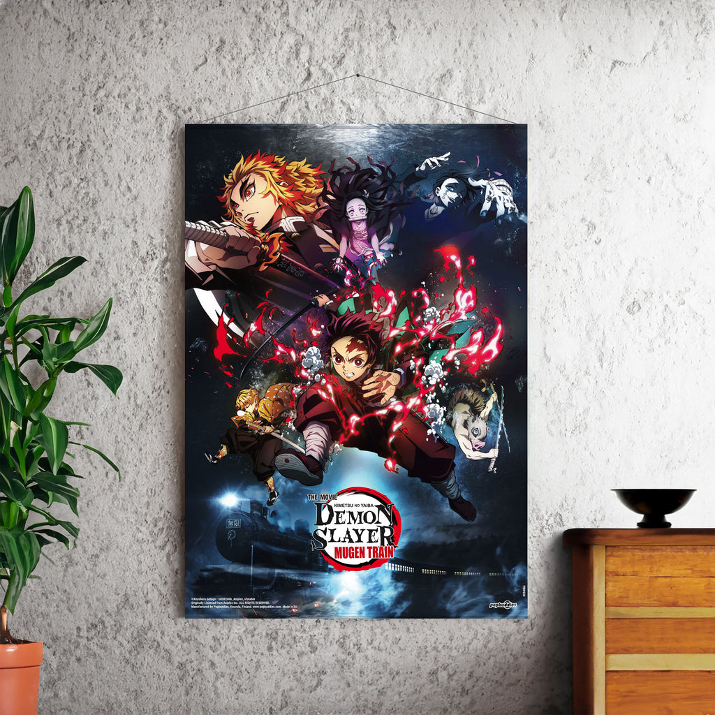 Image produit Demon Slayer - Mugen Train Key Visual Wall Scroll