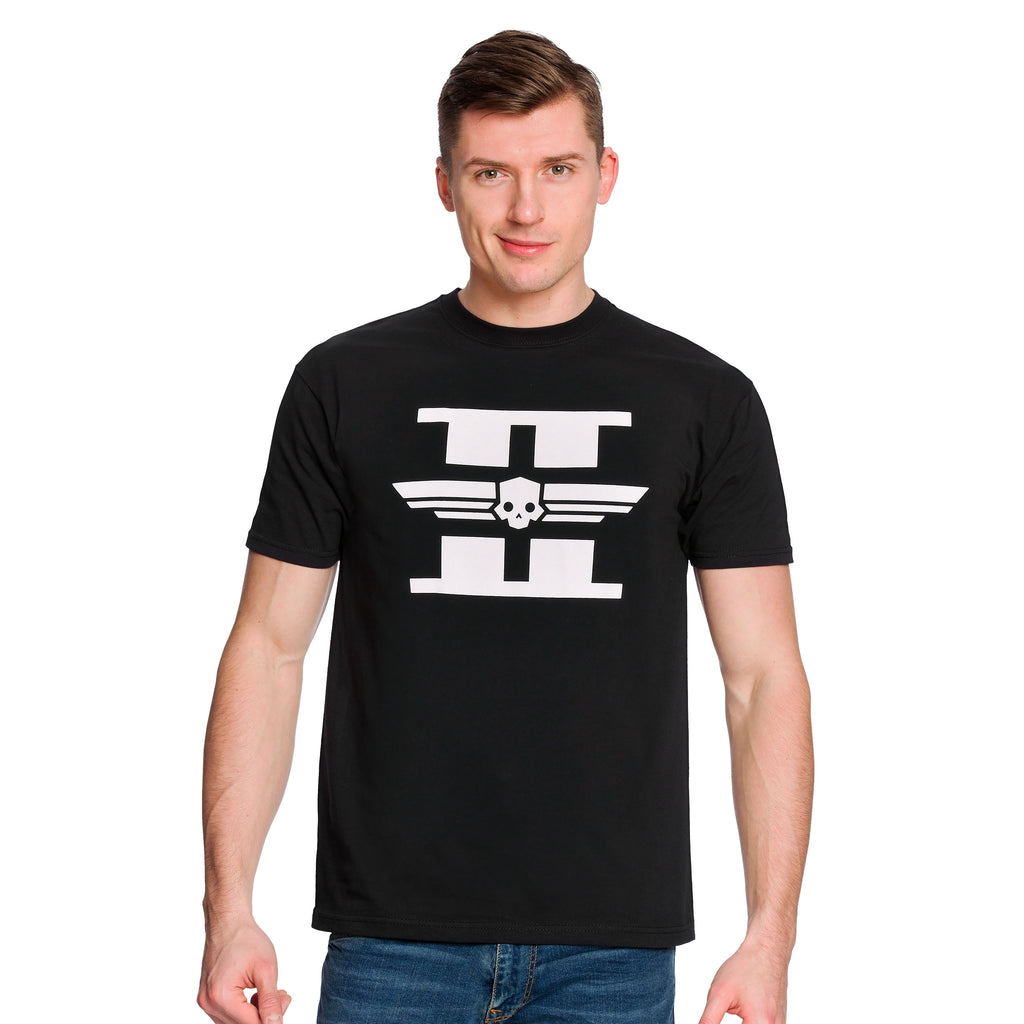 Immagine del prodotto Helldivers 2 - T-shirt con logo bianco su nero