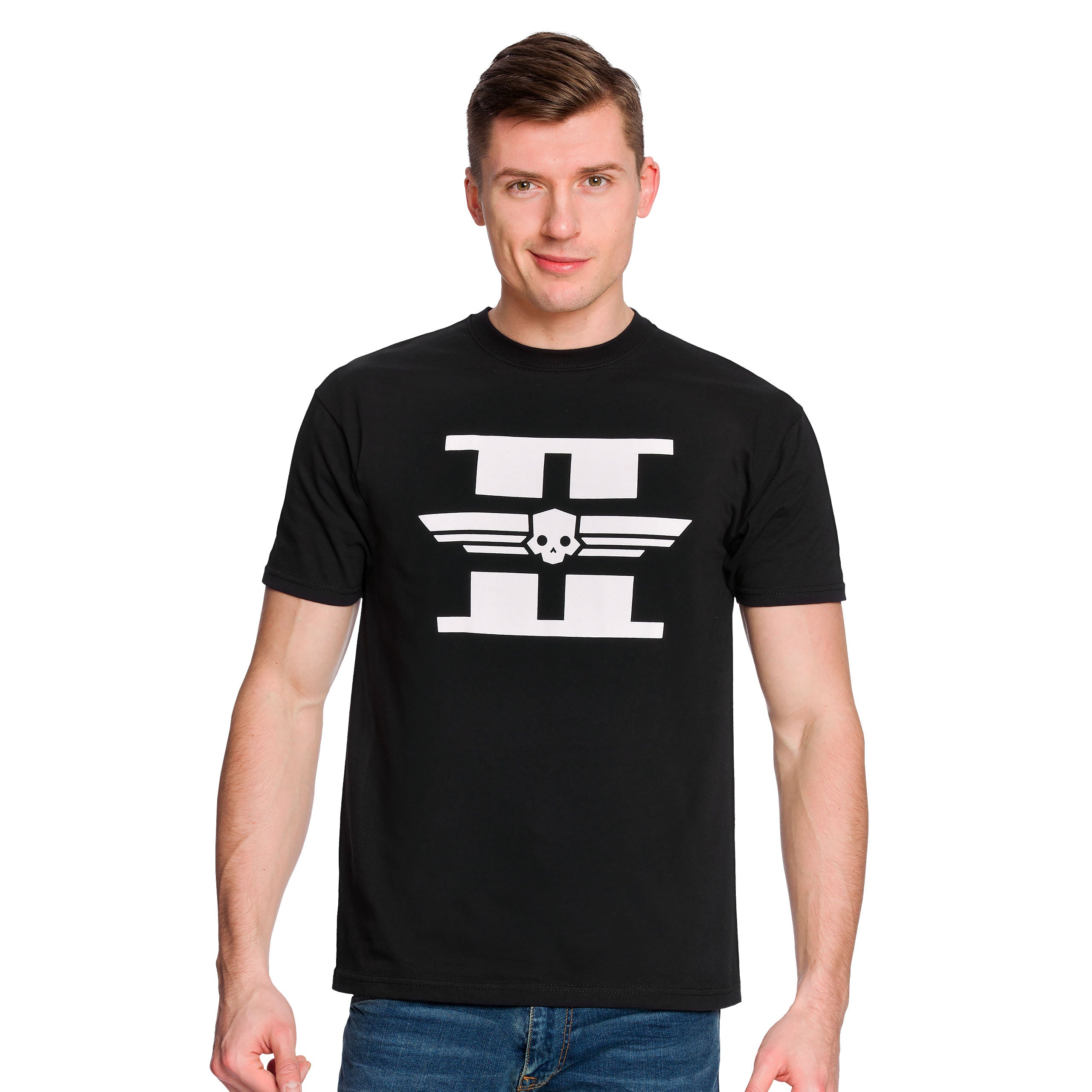 Immagine del prodotto Helldivers 2 - T-shirt con logo bianco su nero