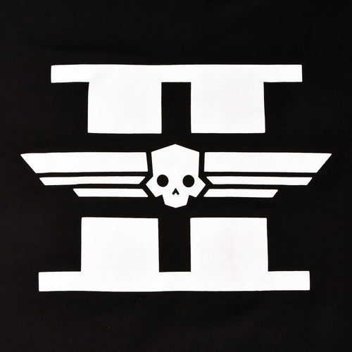Produktbild Helldivers 2 - White Logo T-Shirt schwarz