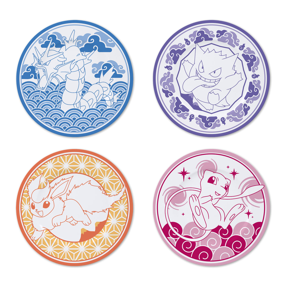 Image produit Pokémon - Set d’assiettes japonais
