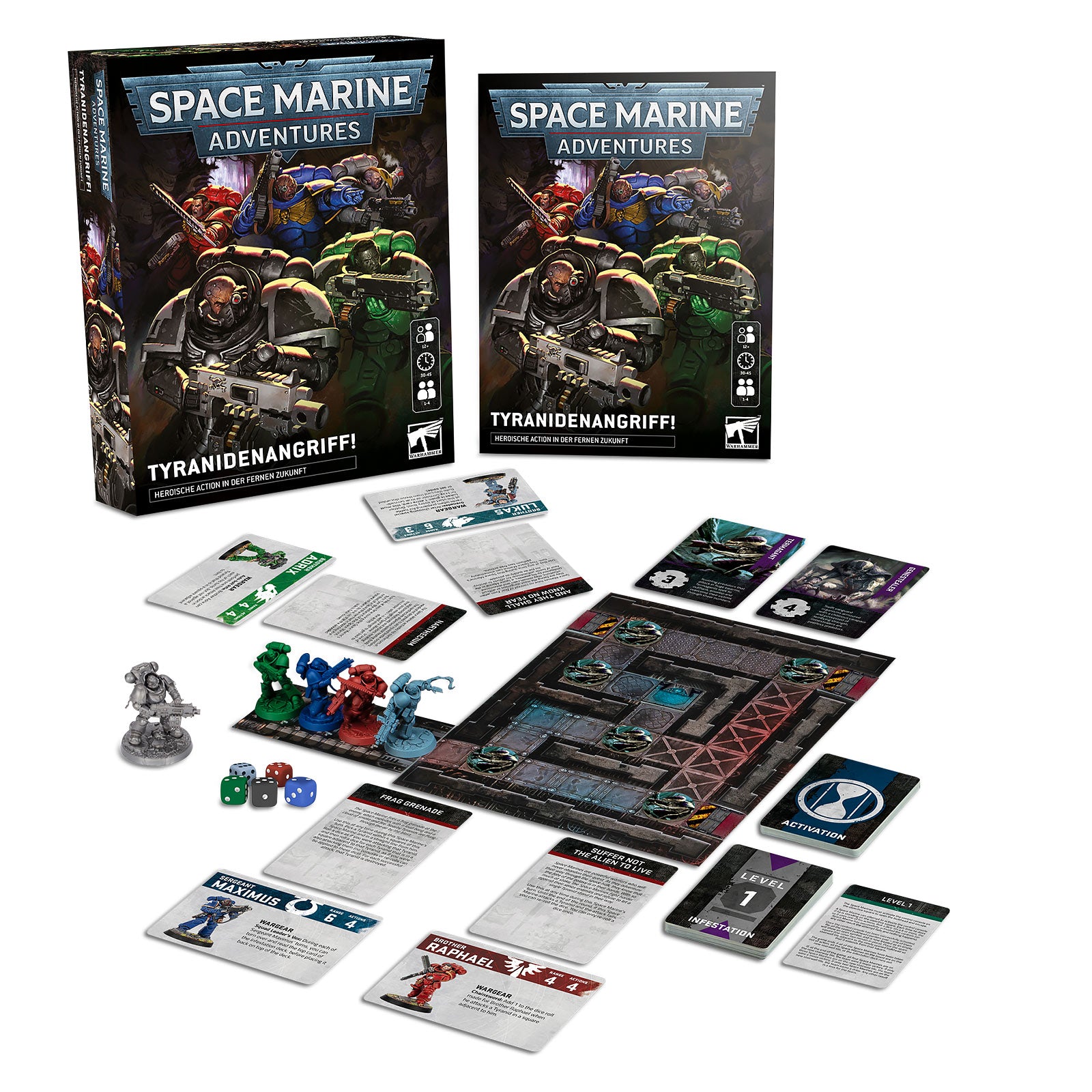Immagine del prodotto Space Marine Adventures - Gioco di strategia di assalto Tyranid