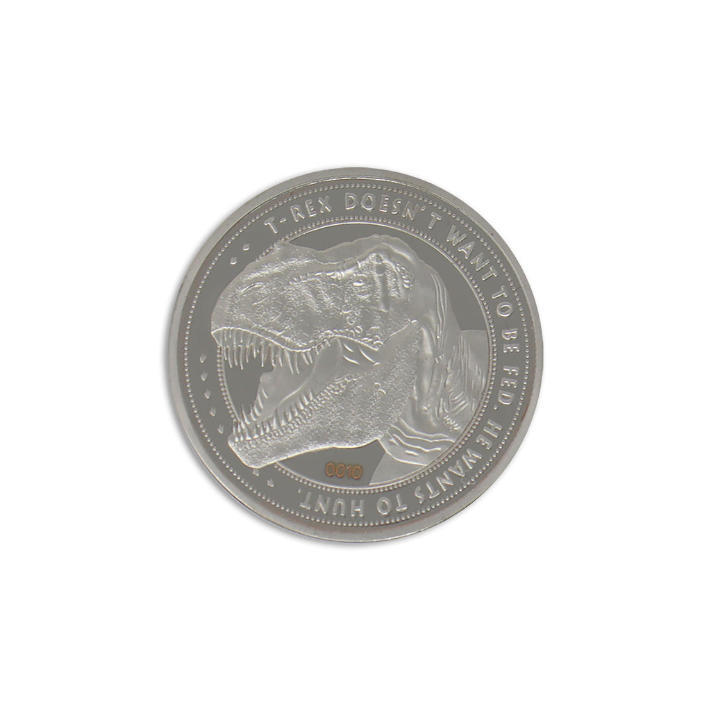 Immagine del prodotto Jurassic Park - Moneta da collezione T-Rex limitata