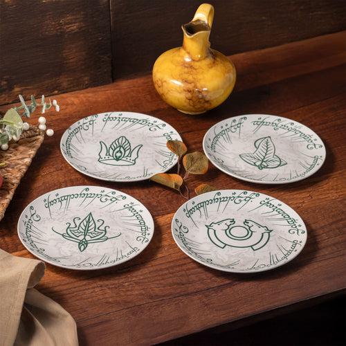 Image produit Le Seigneur des Anneaux - Set d'assiettes Symboles