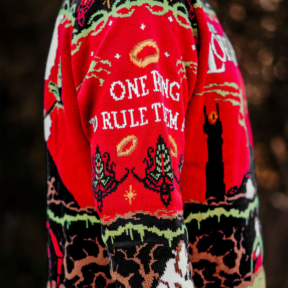 Product image The Lord of the Rings - One Ring To Rule Them All Knitted Sweater