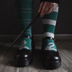 Product image Harry Potter - Slytherin Overknee Socks 2-Pack