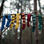 Produktbild Harry Potter - Hufflepuff Overknee Strümpfe 2er Set