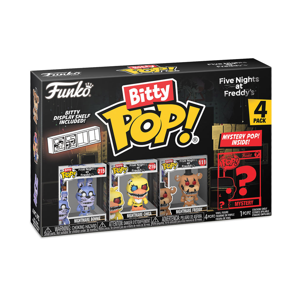 Image produit Five Nights at Freddy's - Funko Bitty Pop ensemble de 4 figurines série 4