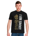 Immagine del prodotto Guardiani della Galassia - Io sono Groot Ritratto T-shirt nera