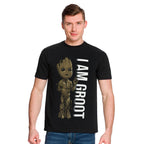 Immagine del prodotto Guardiani della Galassia - Io sono Groot Ritratto T-shirt nera
