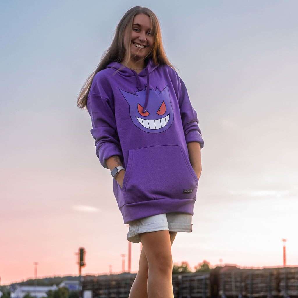 Image produit Pokemon - Sweat à capuche visage Gengar