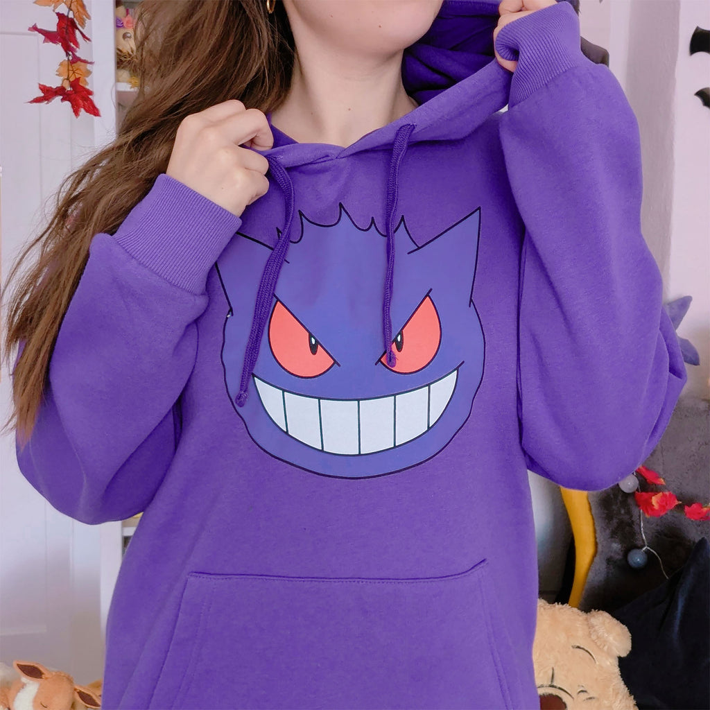 Image produit Pokemon - Sweat à capuche visage Gengar