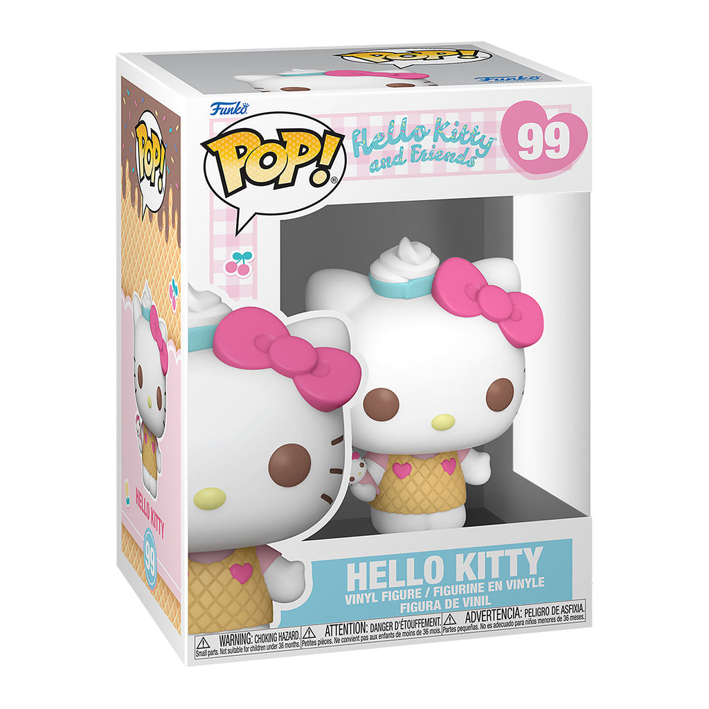 Produktbild Sanrio - Hello Kitty mit Eiscreme Funko Pop Figur