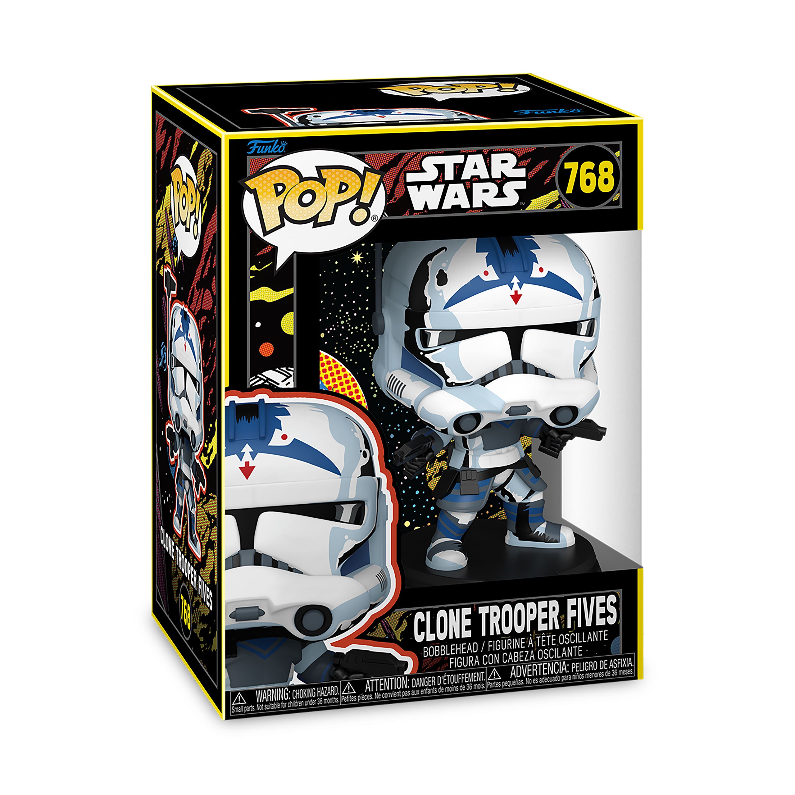 Immagine del prodotto Star Wars The Clone Wars - Fives (Retro) Funko Pop Testa Molle