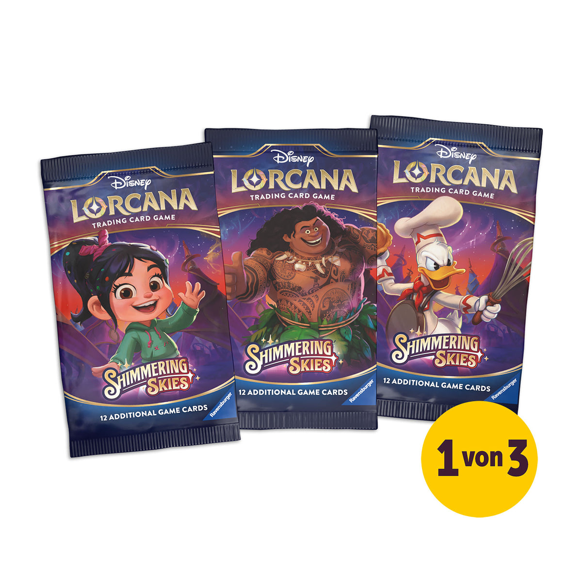 Immagine del prodotto Disney Lorcana Booster - Shimmering Skies Gioco di Carte Collezionabili
